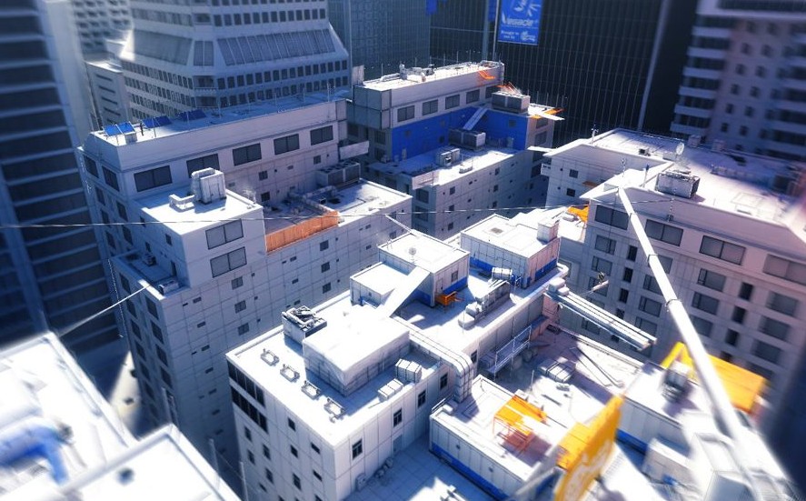 Mirror’s Edge (2008, PC) is basically Lightmaps: The Game.