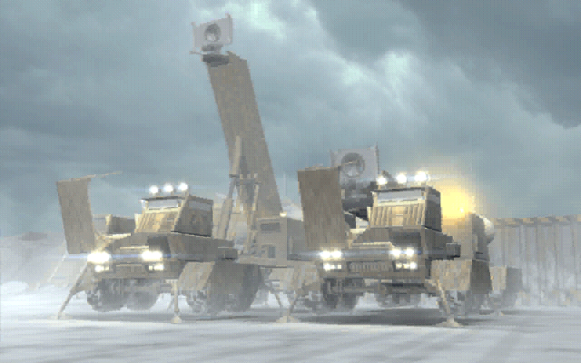 A still from Command & Conquer: Tiberian Sun’s cutscene. This one is encoded in 15-bit color at 640x400. We’ll use it as an example in this article.